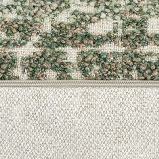 Esme Cushion Green/Rose