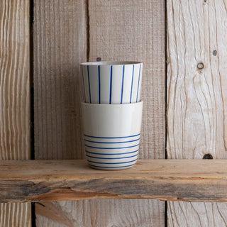 Sorrel Beaker Brushed Indigo Blue Large Set of 2