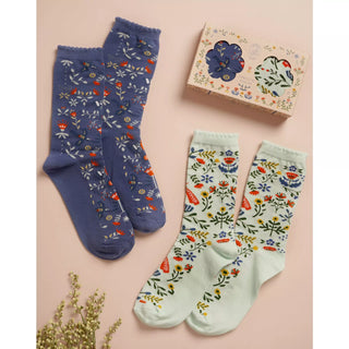 Sophia Lane Floral Ladies Sock Pairs