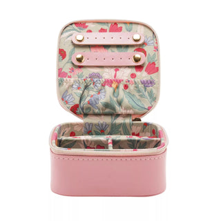 Sophia Lane Pink & Green Floral Jewellery Box
