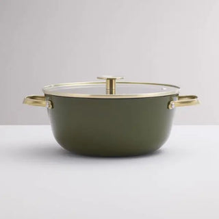 Stellar Cast Light 24cm Casserole Olive