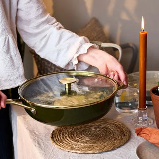 Stellar Cast Light 28cm Saute Pan Olive