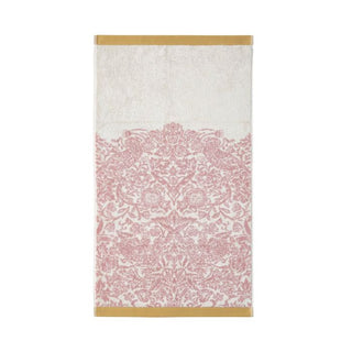 Strawberry Thief Plaster Pink Hand Towel