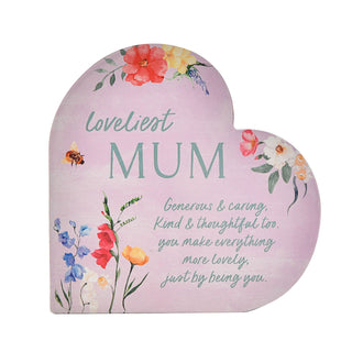The Cottage Garden 3D Heart Mum