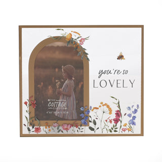 The Cottage Garden You're So Lovely Glass Frame 4 x 6