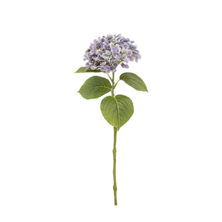 Violet Vintage Hydrangea Floral Stem