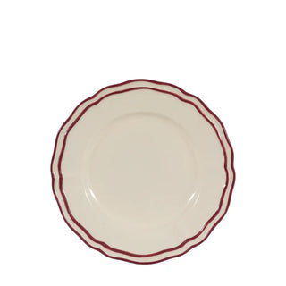 Heritage Scallop Side Plates Red 4pk