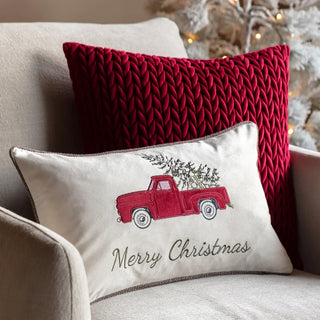 Heritage Embroidered Car Cushion