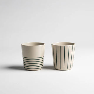 Sorrel Beaker Brushed Sea Green Large Set of 2