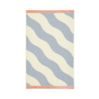Signature Stripe Bath Towel Frosted Lake