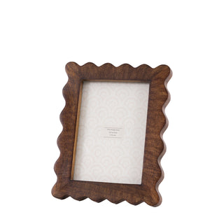 Avila Wooden Scallop Photo Frame 7x5"