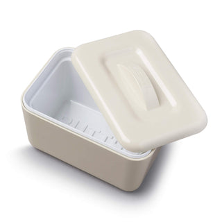 Insulated Butter Dish Cream