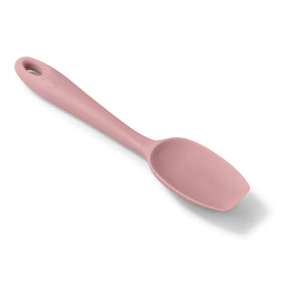 Rose Pink Silicone Small Spatula Spoon