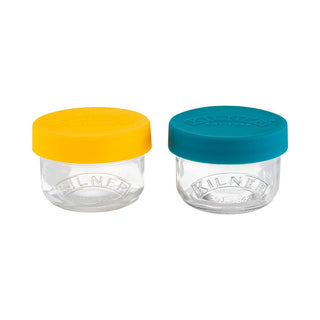 Set Of 2 Snack And Store Pots 125ml