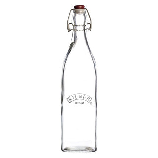 Clip Top Square Bottle 1 L