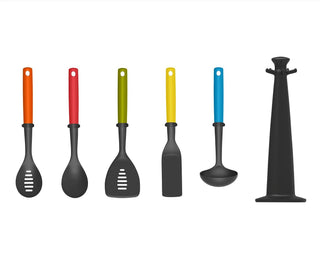 Duo 5 Piece Utensil Carousel Multi