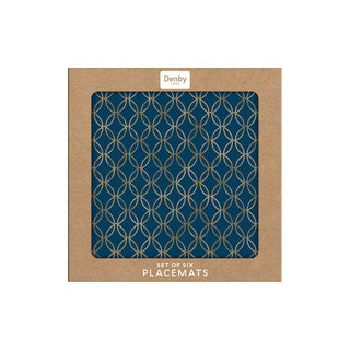 Denby Modern Deco Placemats Set Of 6