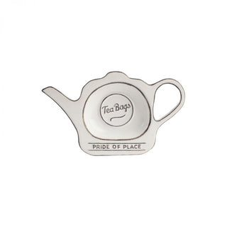 Pride Of Place Tea Bag Tidy In White