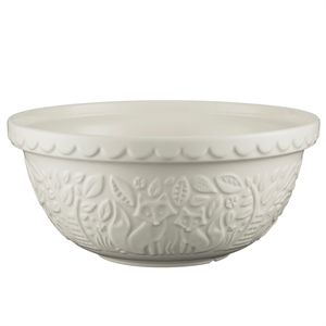 In The Forest Fox Mixing Bowl 29cm Cream