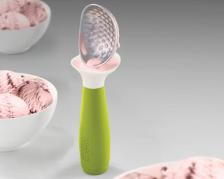 Dimple Non-Drip Ice-Cream Scoop Green/White