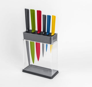 Colori Multicoloured Knife Block Set - 7pce