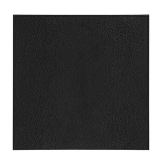 Denby Black Grey Reversible Faux Leather Placemats Set of 4