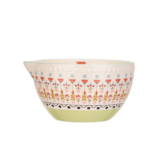 Painted Table Ceramic Mixing Bowl 23cm