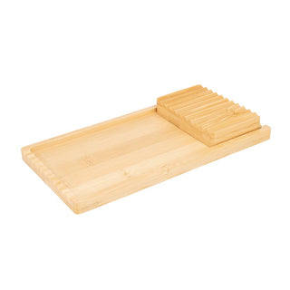 Bamboo Soap Dish & Caddy Set