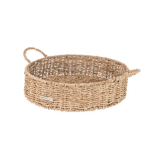Artisan Street Round Seagrass Tray With Handles