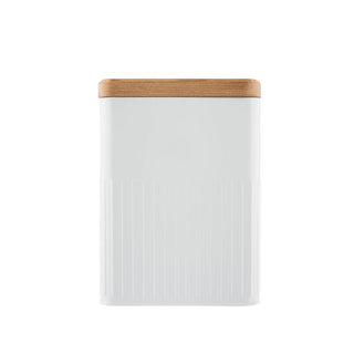 Bakehouse Large Rectangular Storage Canister- White
