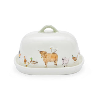 Buttercup Farm Ceramic Butter Dish