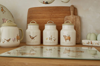 Buttercup Farm Ceramic Canister Cow