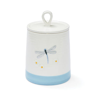 English Meadow Tea Canister Ceramic