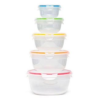 5pc Round Container Nestable Set