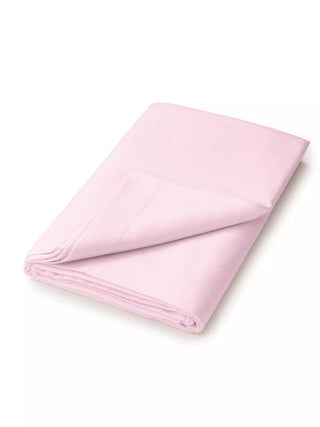 Brushed Cotton Flat Sheet King Baby Pink