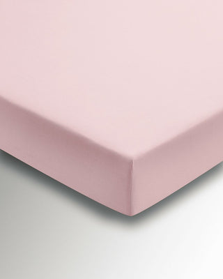 Plain Dye Blush Fitted Sheet King