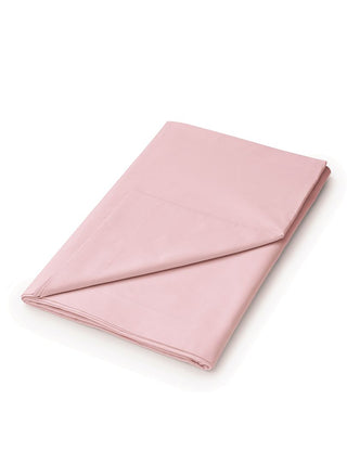 Plain Dye Blush Flat Sheet Double
