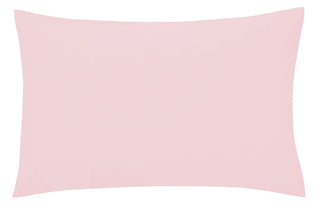 Plain Dye Blush Housewife Pillowcase