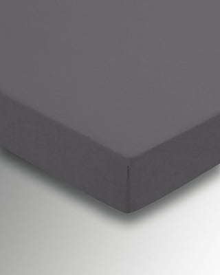 Plain Dye Charcoal Fitted Sheet King