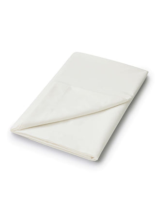 Plain Dye Ivory Flat Sheet Double