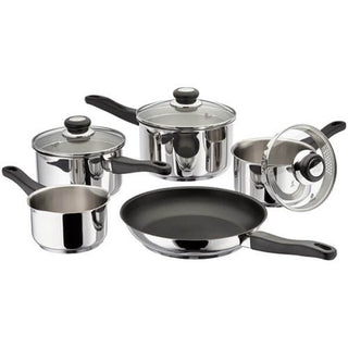 Judge Vista, 5 Piece Draining Saucepan Set