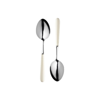 MB Set Of 2 Serving Spoons Ivory