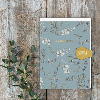 Baby Boy Mini Moments Card