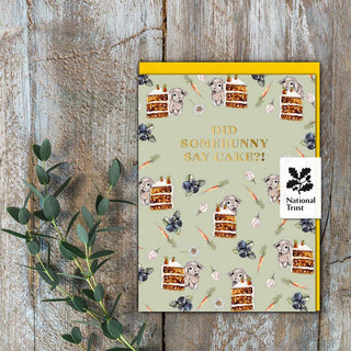 Did Somebunny Say Cake Mini Moments Card