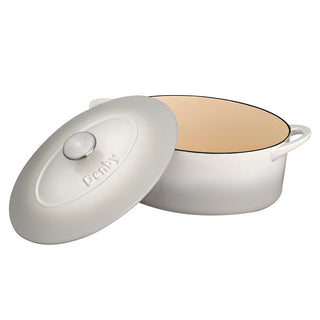 Denby Natural Canvas Cast Iron 28cm Oval Casserole