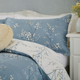 Pussy Willow Dark Seaspray Double Duvet Cover Set