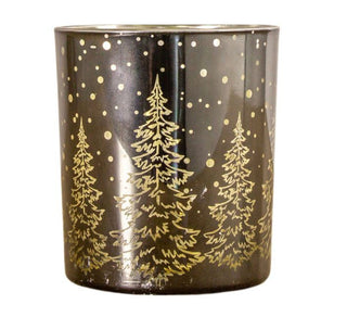 Salla Votive Black & Gold Small