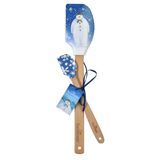 The Snowman Set Of 2 Spatulas