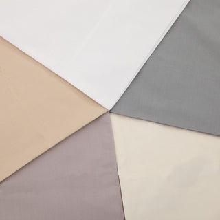 Savile Plain 220 Fitted Sheet S/King Storm