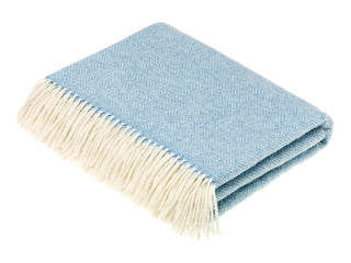 Parquet Aqua Throw